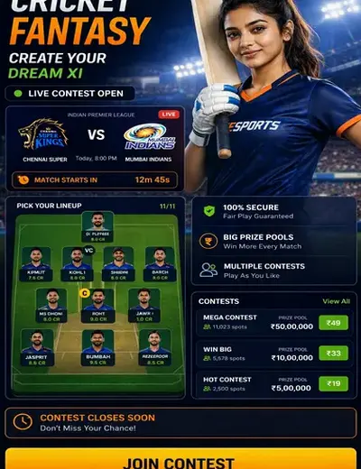 ProPlaydownloadplay (ProPlay download play) fantasy cricket & matchday visual 3